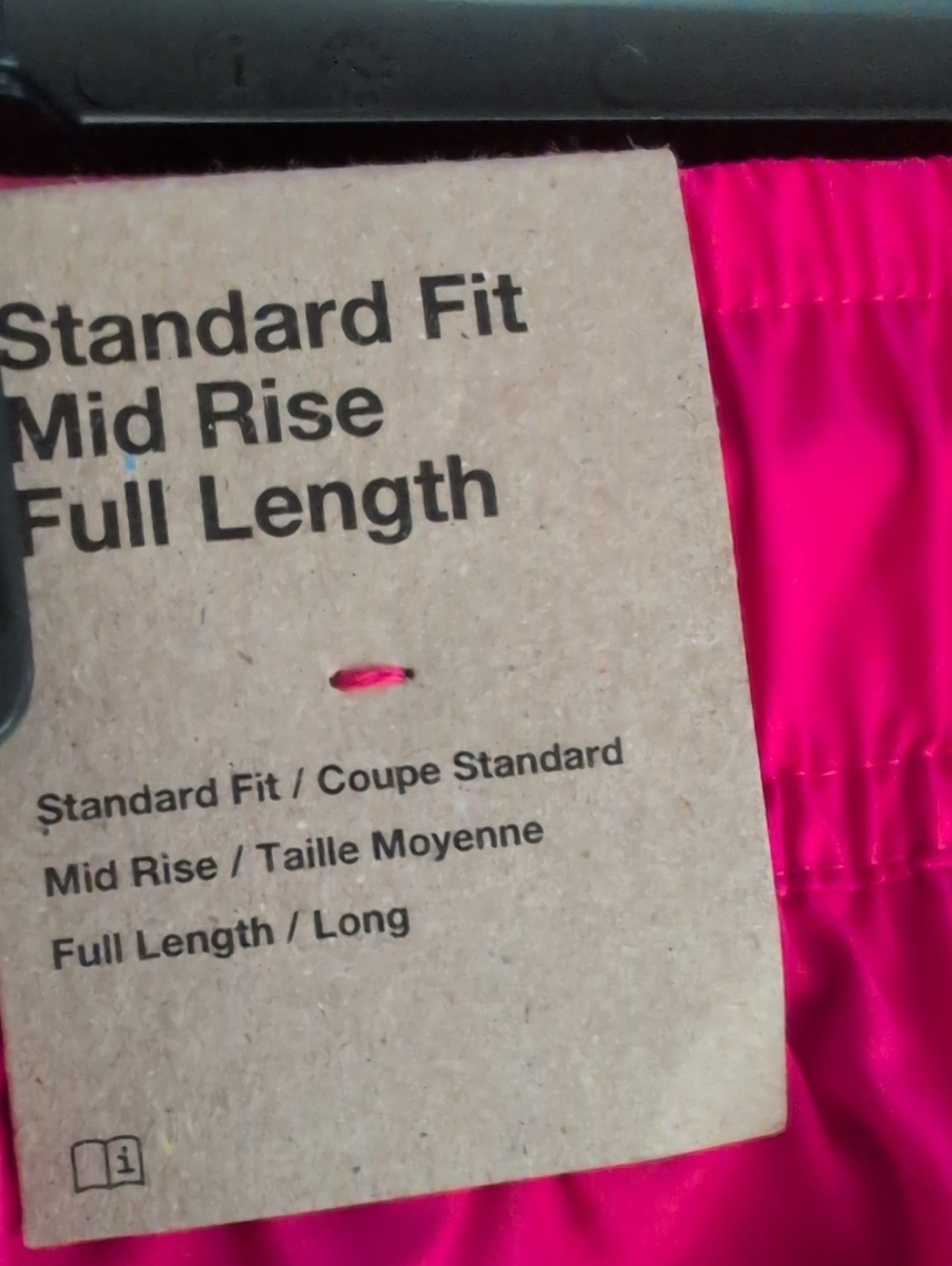 Nike Women's Mid-Rise Full Length Intimates - Hot Pink